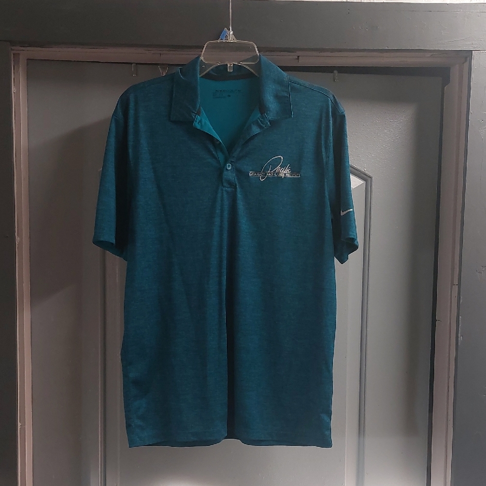 Nike Men's Teal Polo Shirt Sz M